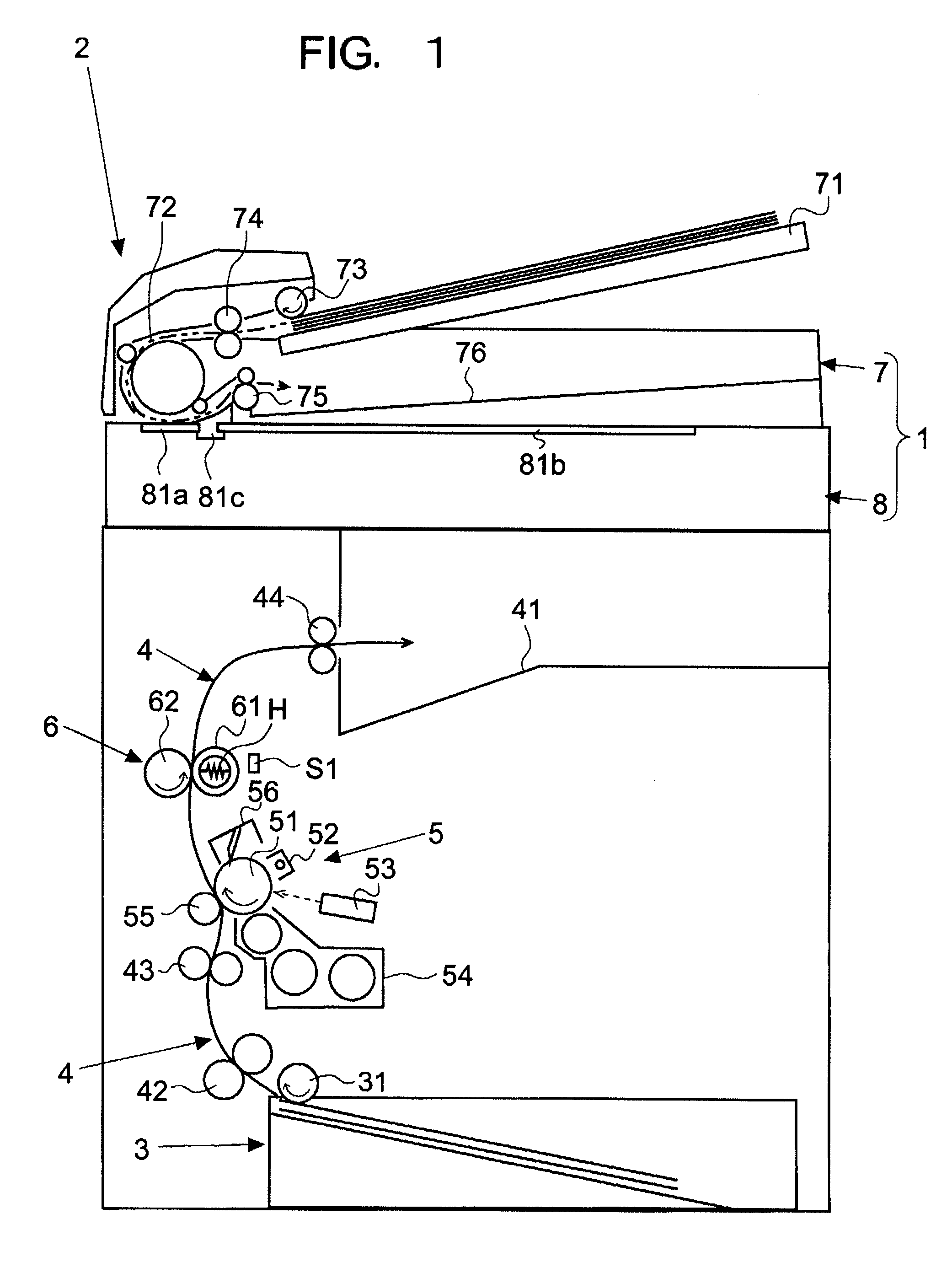 Image reading apparatus and image forming apparatus therewith