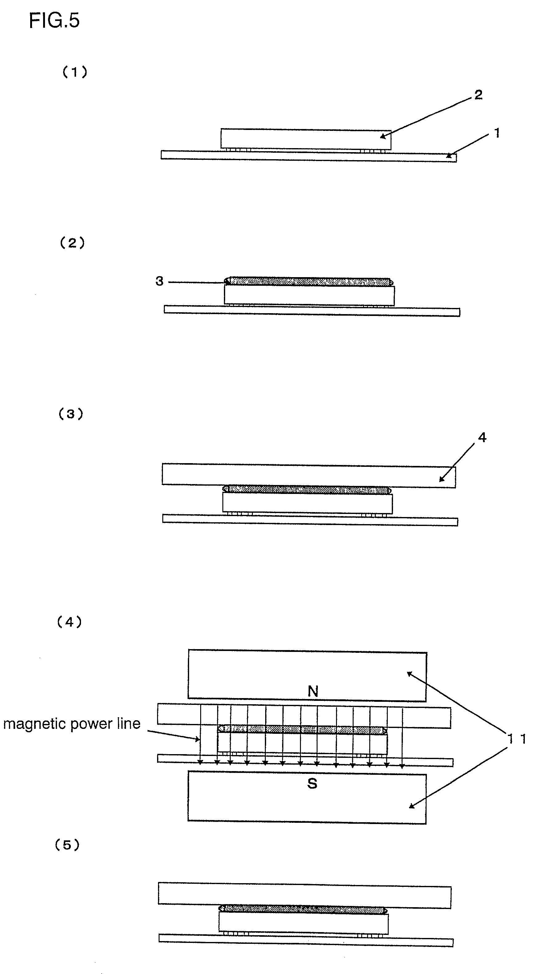 Adhesion method and electronic component