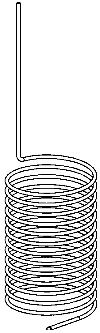 A supercritical oil bath type supercritical fuel heating device