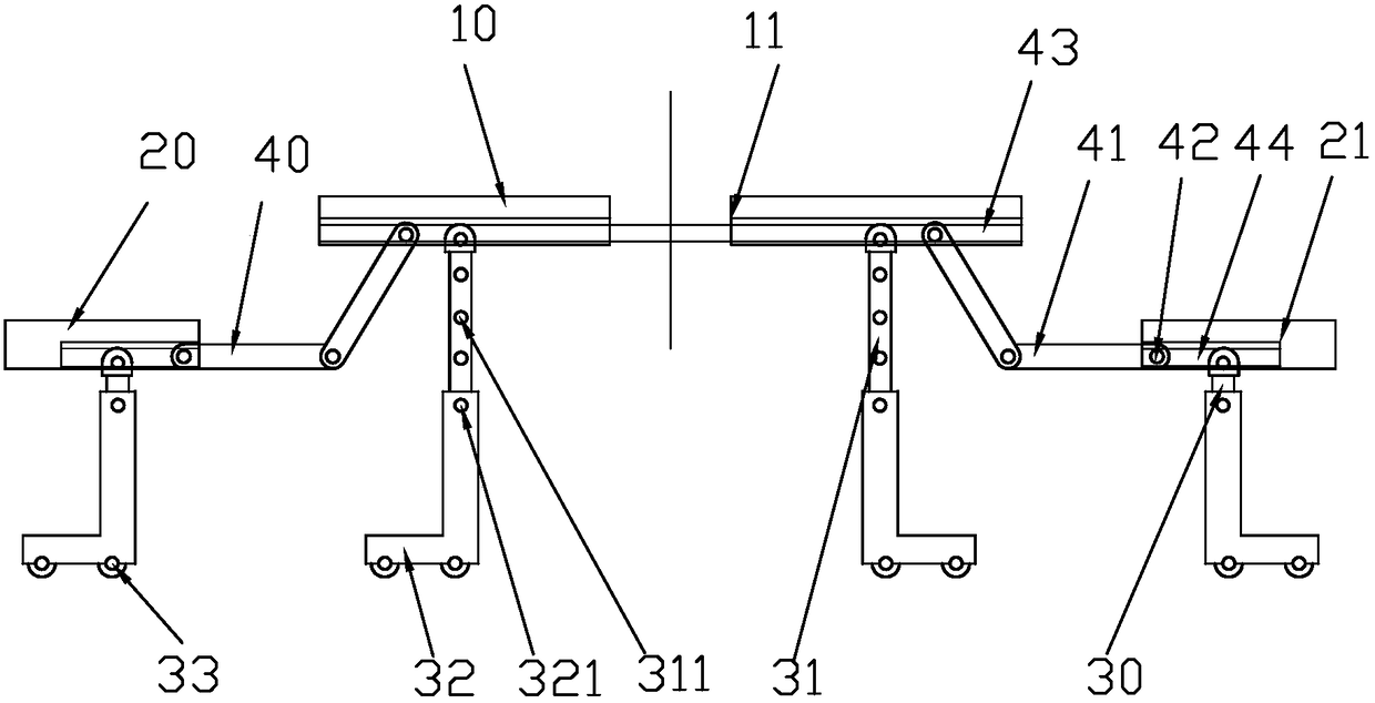 Multifunctional adjustable table and chair