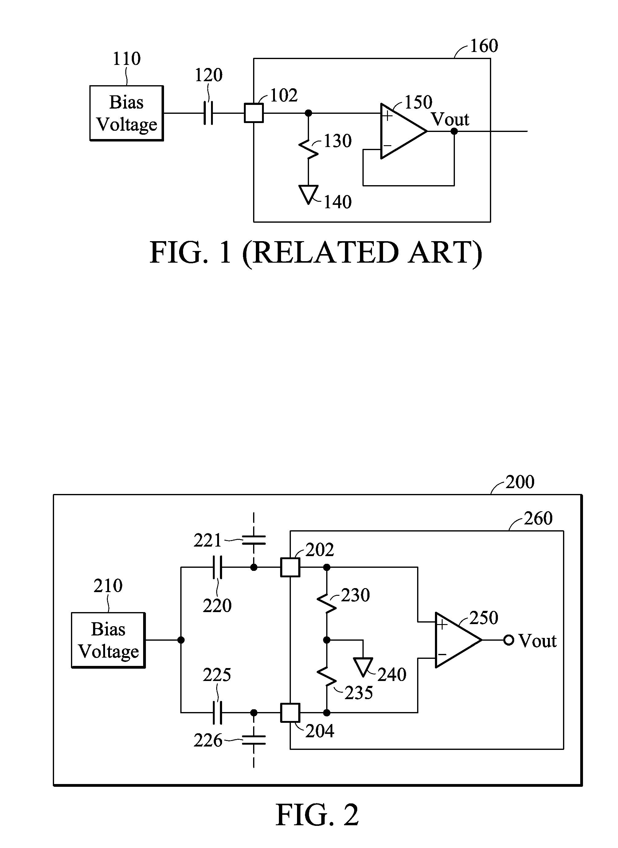 Microphone preamplifier circuit and voice sensing devices