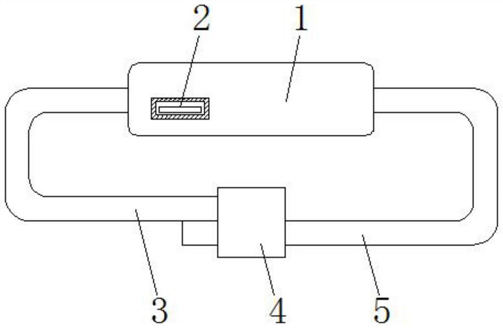 Wearable coronary heart disease detection equipment and disease risk analysis and judgment system