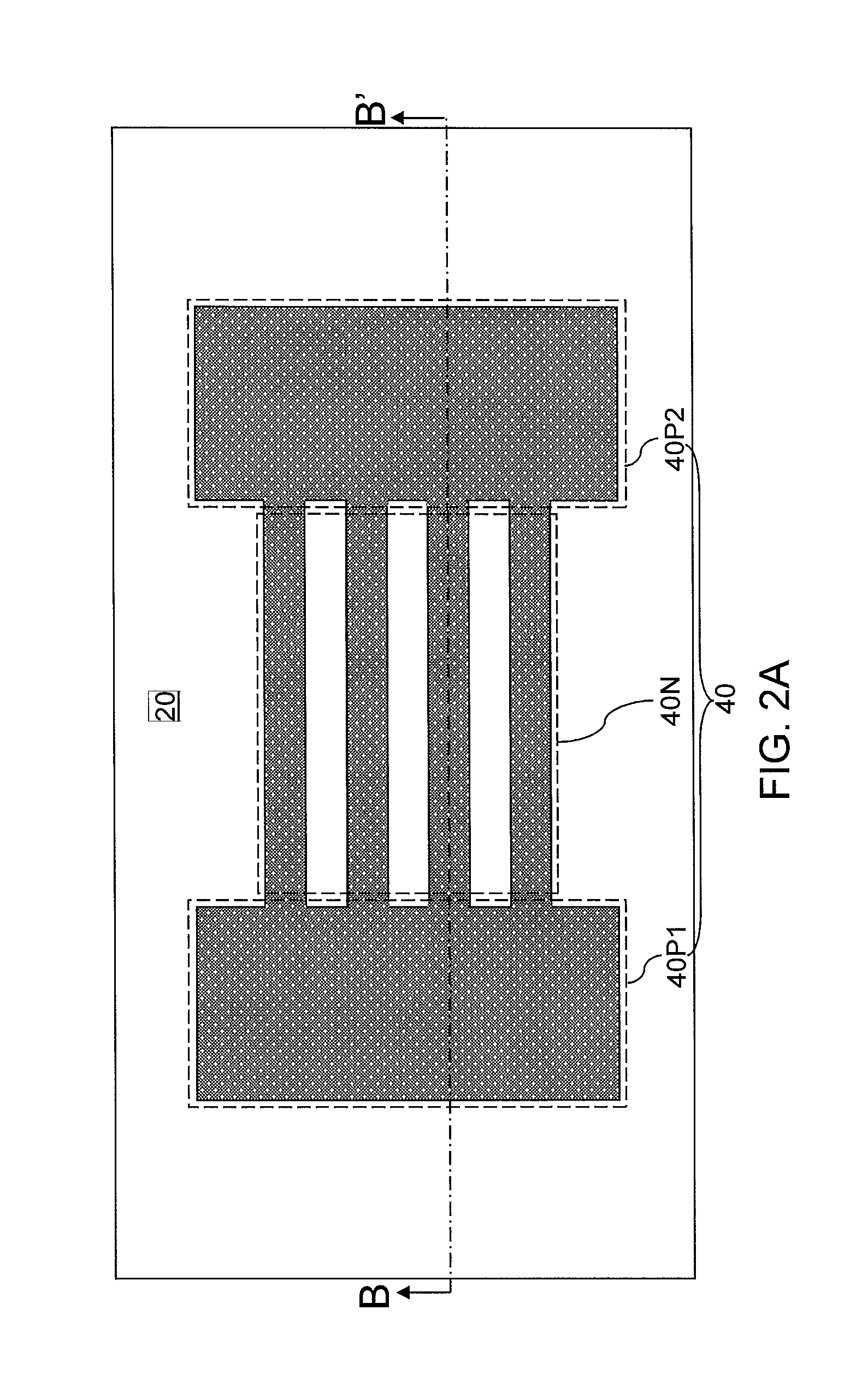Non-replacement gate nanomesh field effect transistor with pad regions