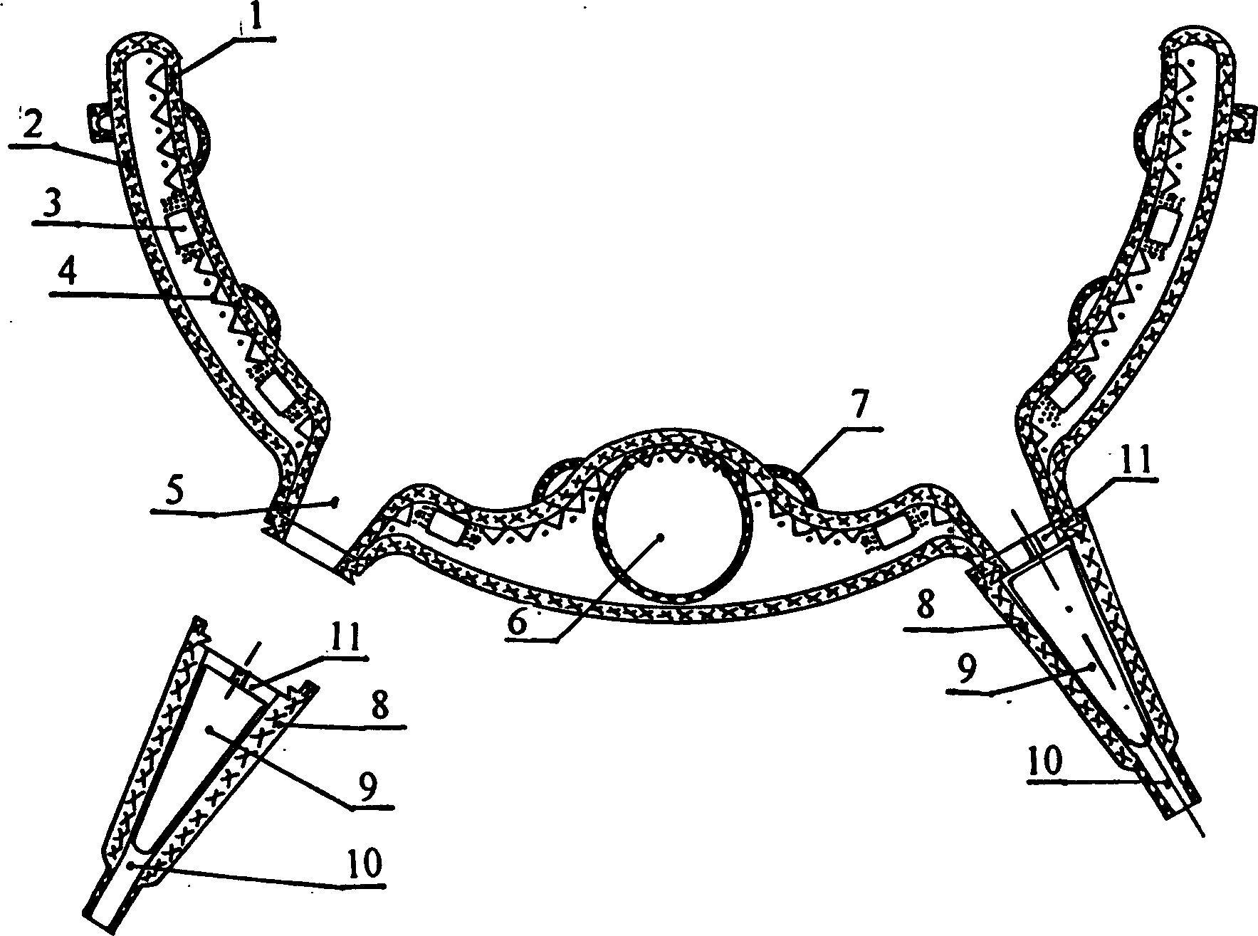 Multi-function mammary health instrument specific for milk cows