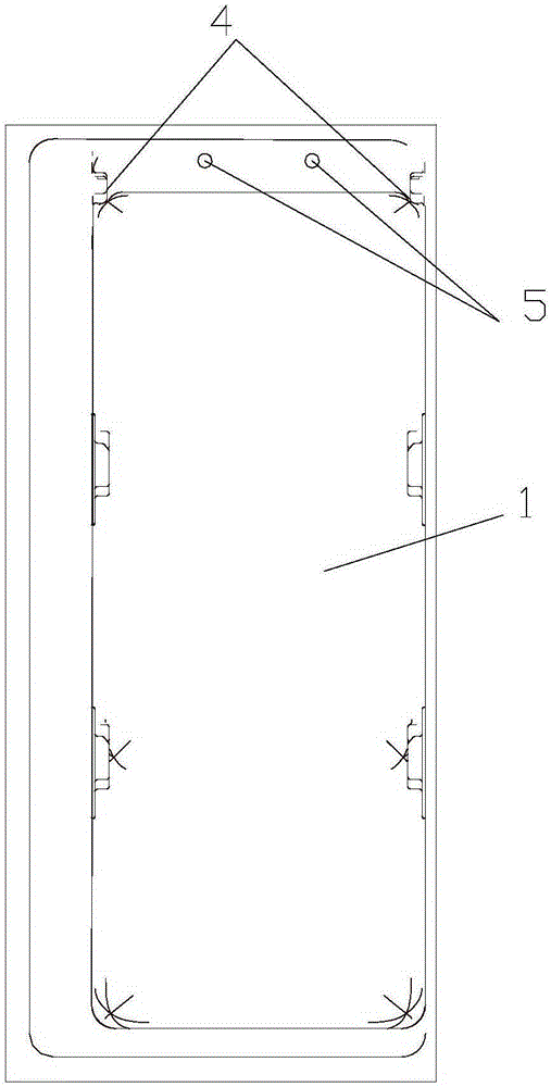 Fiber tube evaporator assembly in refrigerator liner and refrigerator