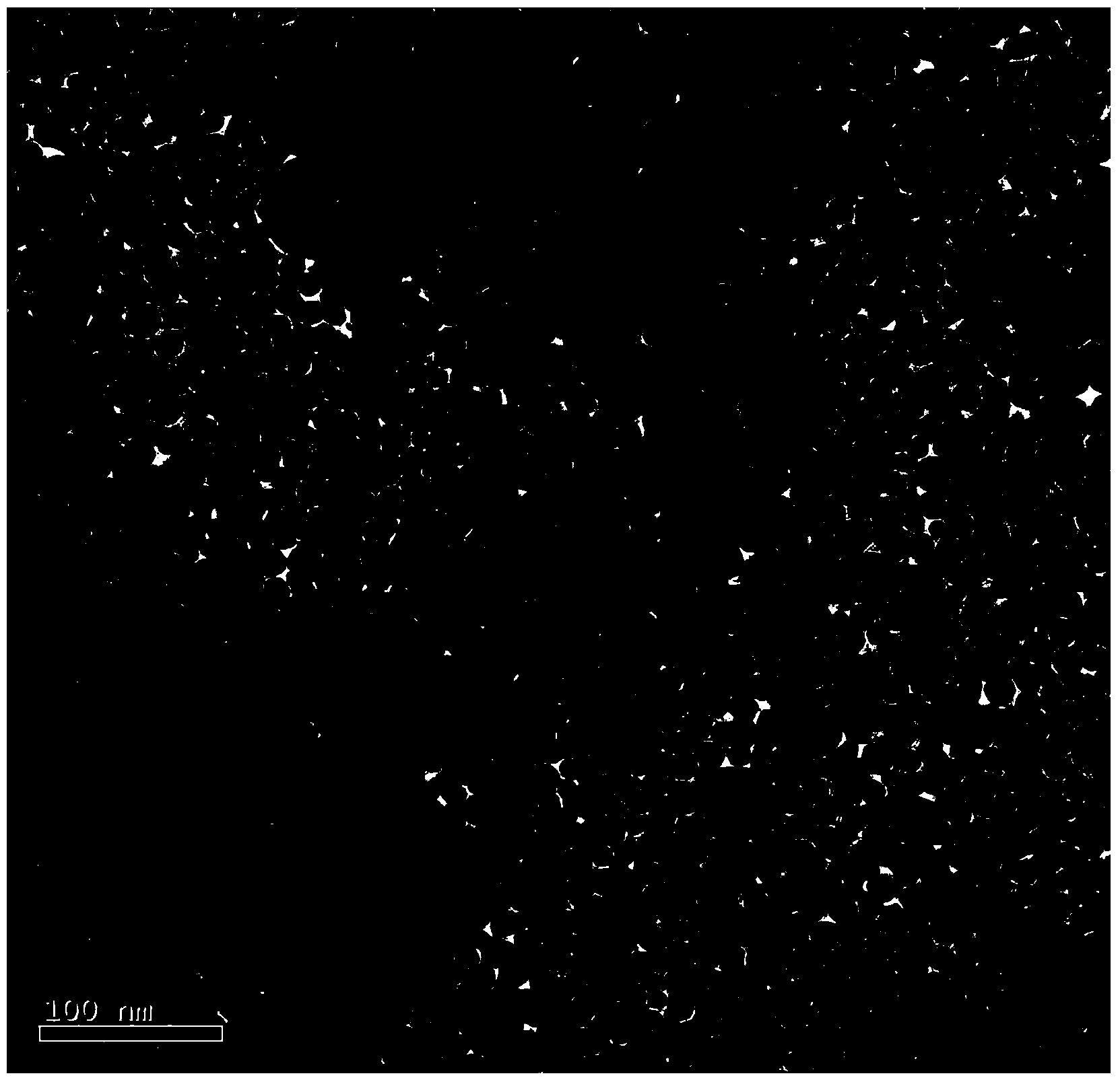 Method for preparing nano-metallic film on surface of liquid phase and application of method in recovery of metal in wastewater