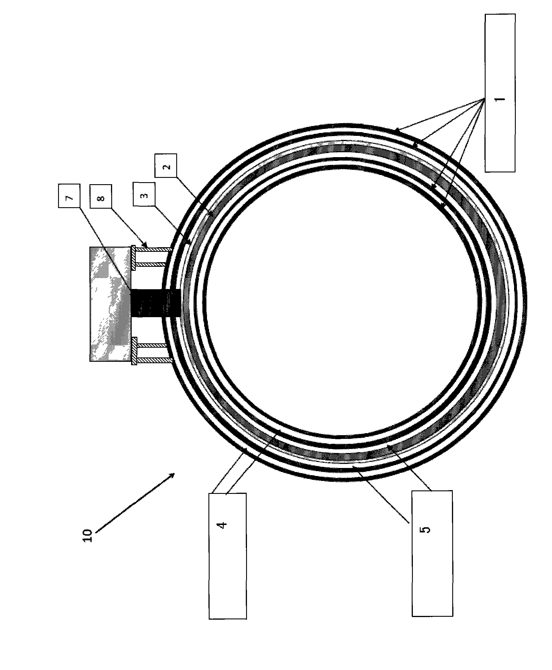 Sub-cooled superconductor gradient coil module applicable to magnetic resonance imaging