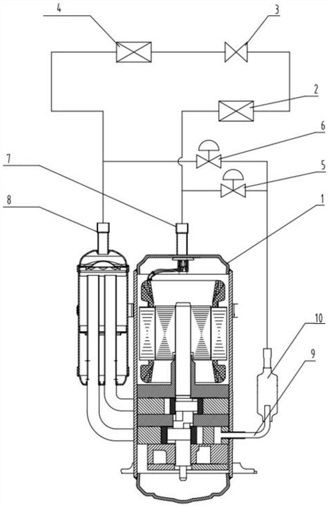 Pump body assembly, variable-capacity compressor and air conditioning system