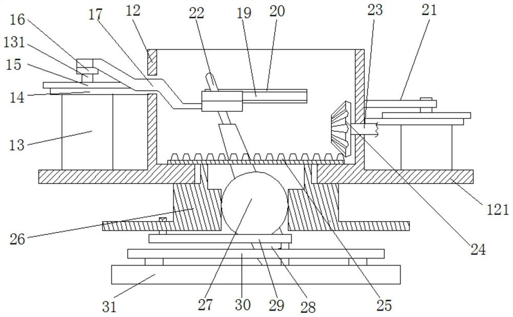 An easy-to-operate cement laying and smoothing device