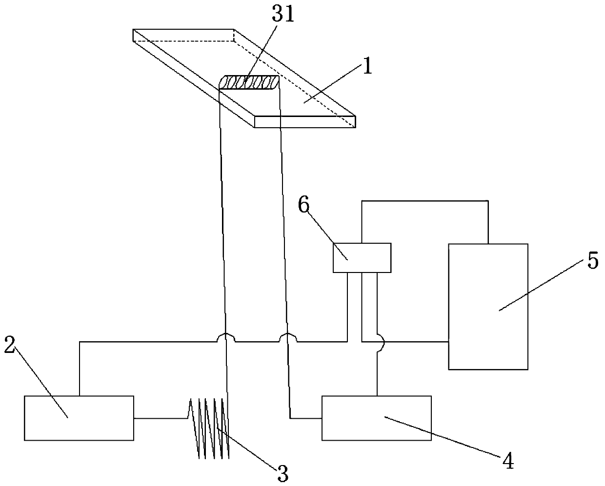 Chip heat exchanger and variable frequency air conditioner