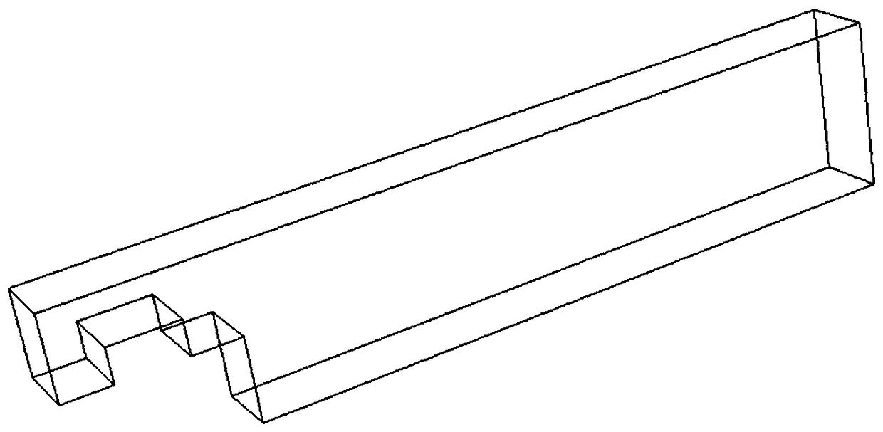 Mortise-tenon connection structure of fabricated beam-column joints