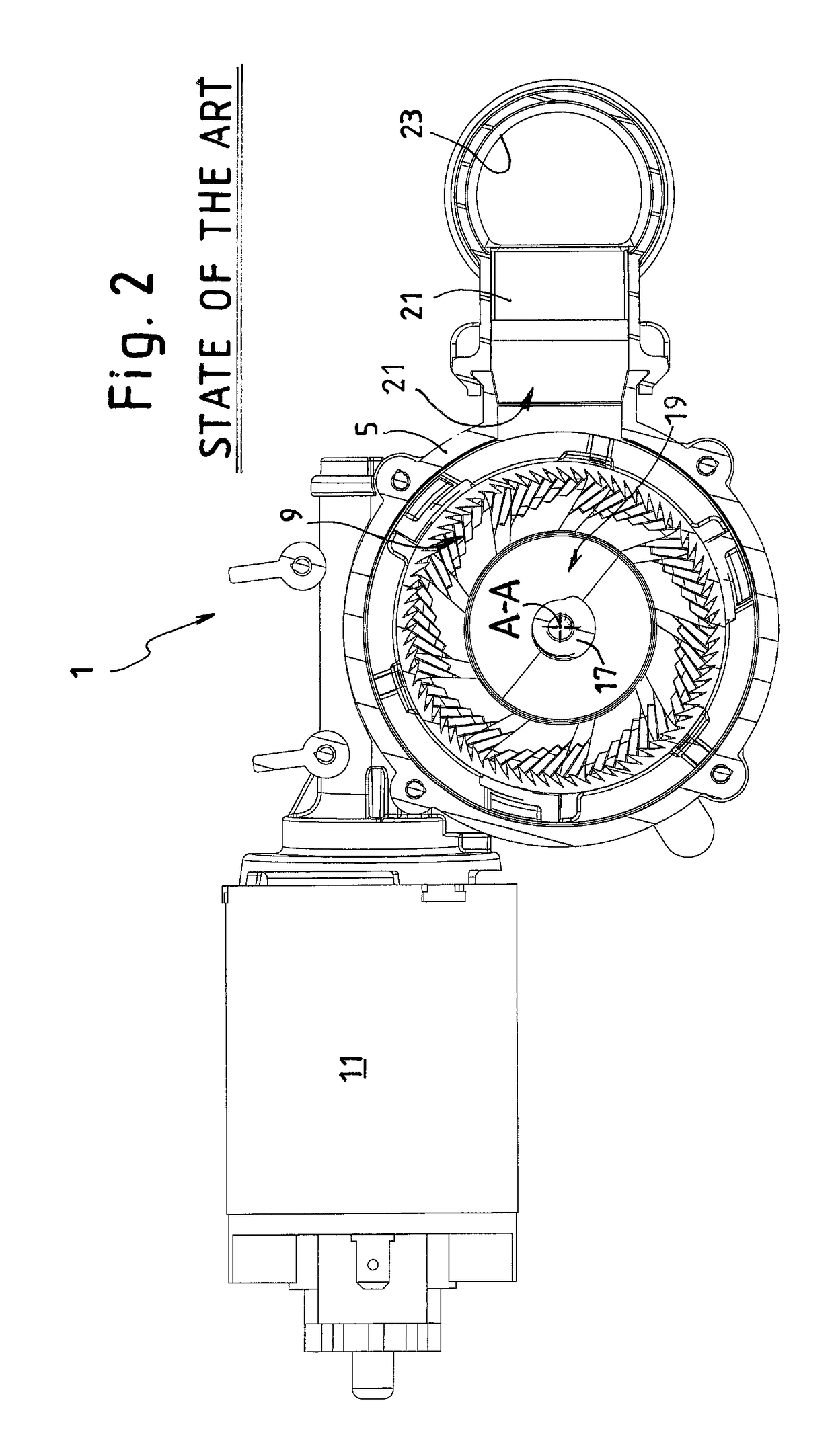 Coffee grinder and coffee machine containing a coffee grinder