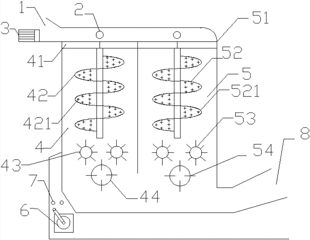 Blowing multi-cabin cotton mixing machine