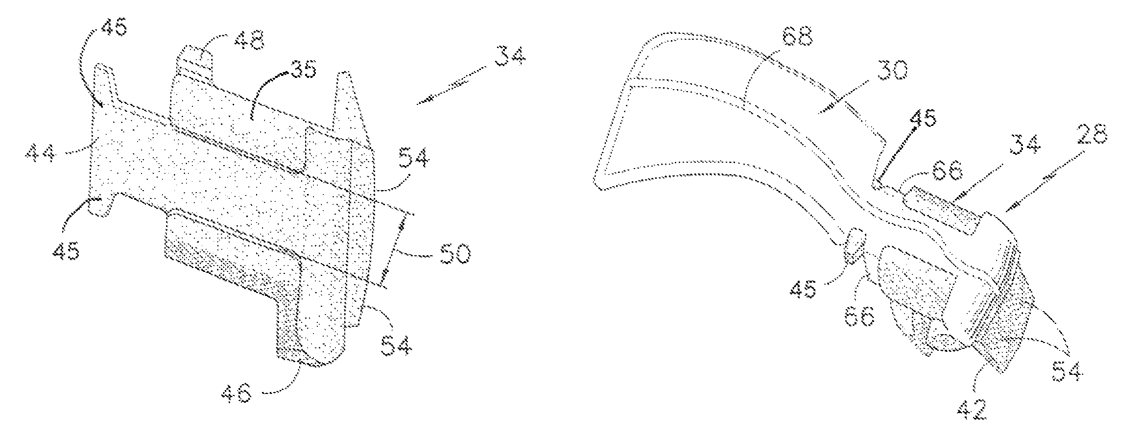 Turbine blade nested seal and damper assembly