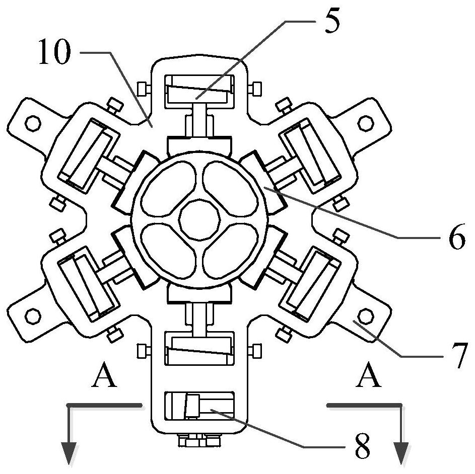 Rotation driving device based on piezoelectric stack