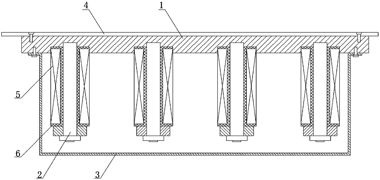 Magnetic table protective device