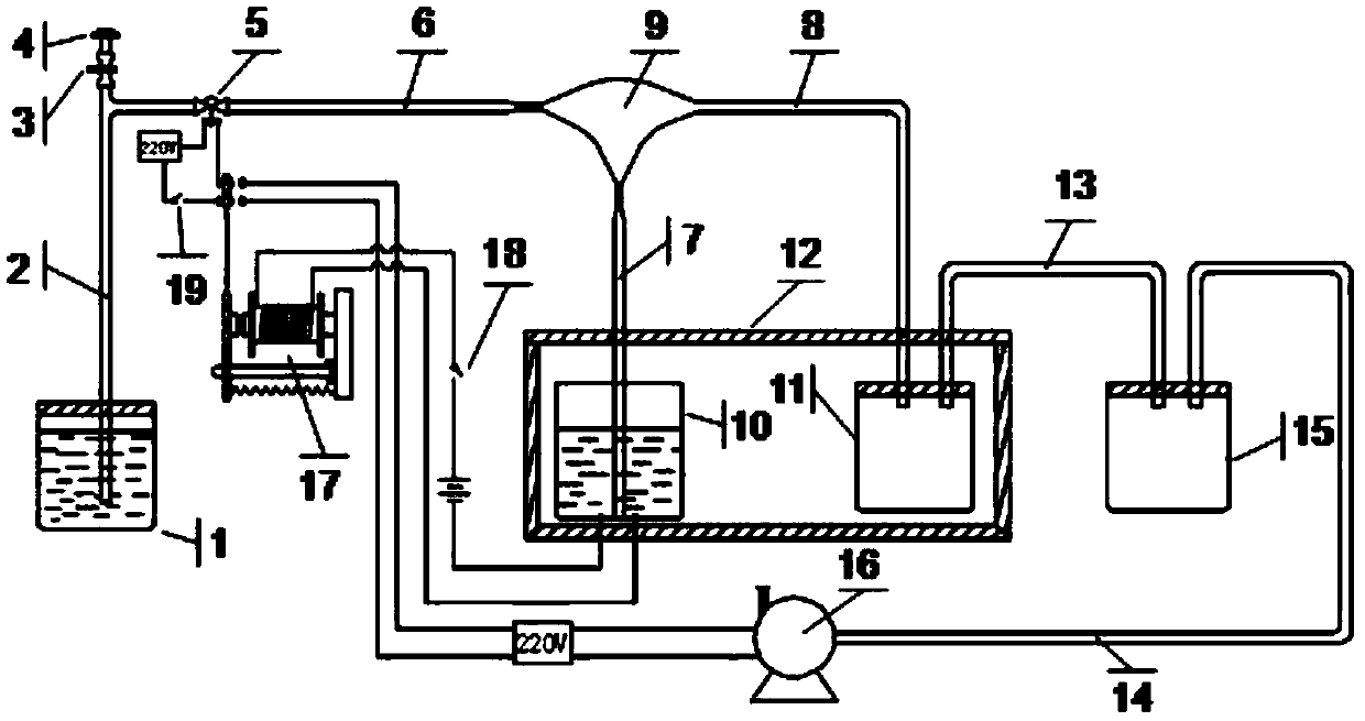 A kind of cell metabolism quenching system and its cell metabolism quenching method