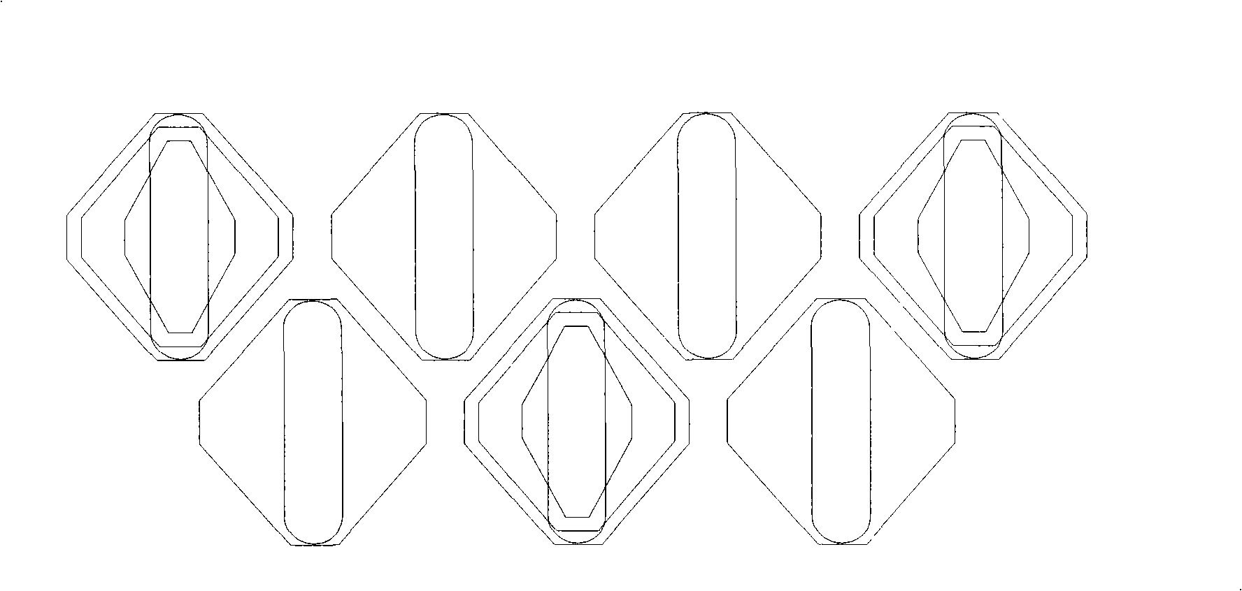 Method for preventing plasma display from hole-filling by fluorescent powder printing