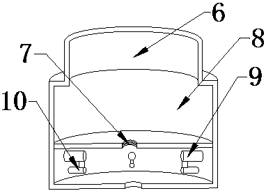 Automatic sampling device for sewage treatment and water quality detection