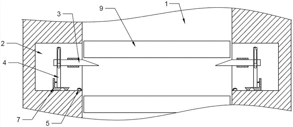 Inner wall cleaning method for pipes