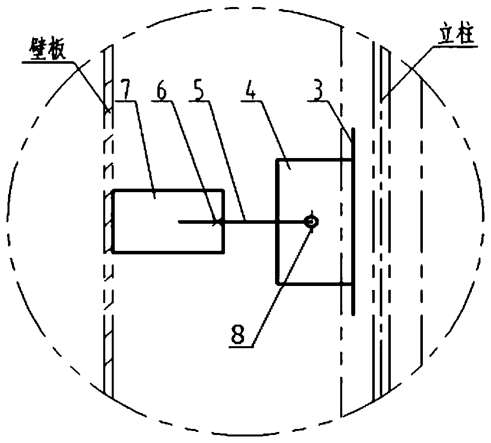 Optimized structure of dust collection plates, anode system and flexible wet electrostatic precipitator