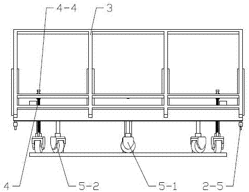 Rotary photovoltaic panel support frame and support frame group