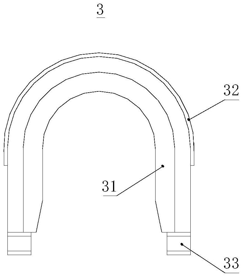 Head position supporting and fixing device for TIPS