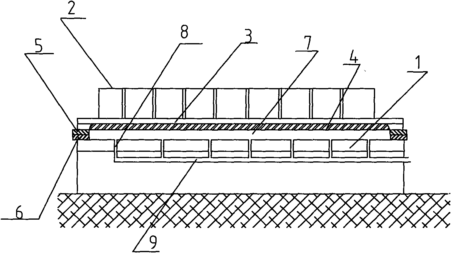 Hot plate uniformly heating technique for use in solar cell assembly process