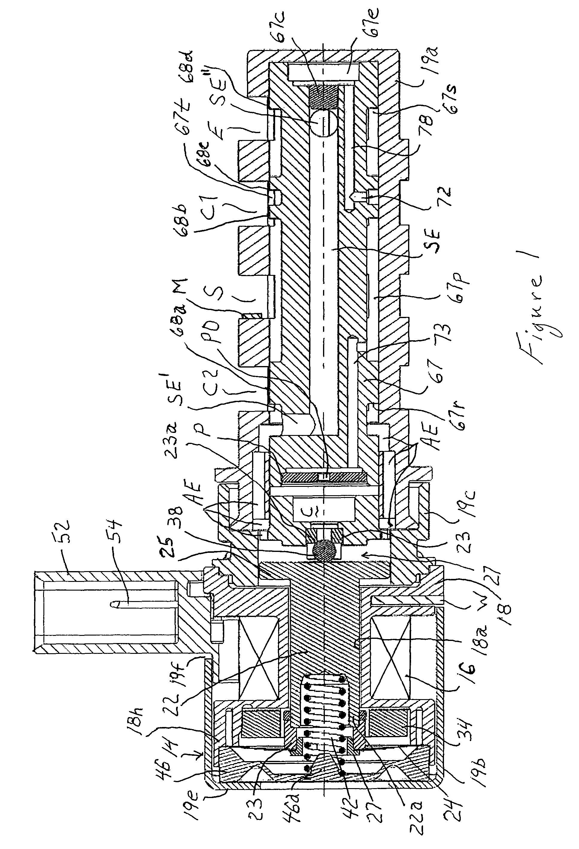 Solenoid operated fluid control valve