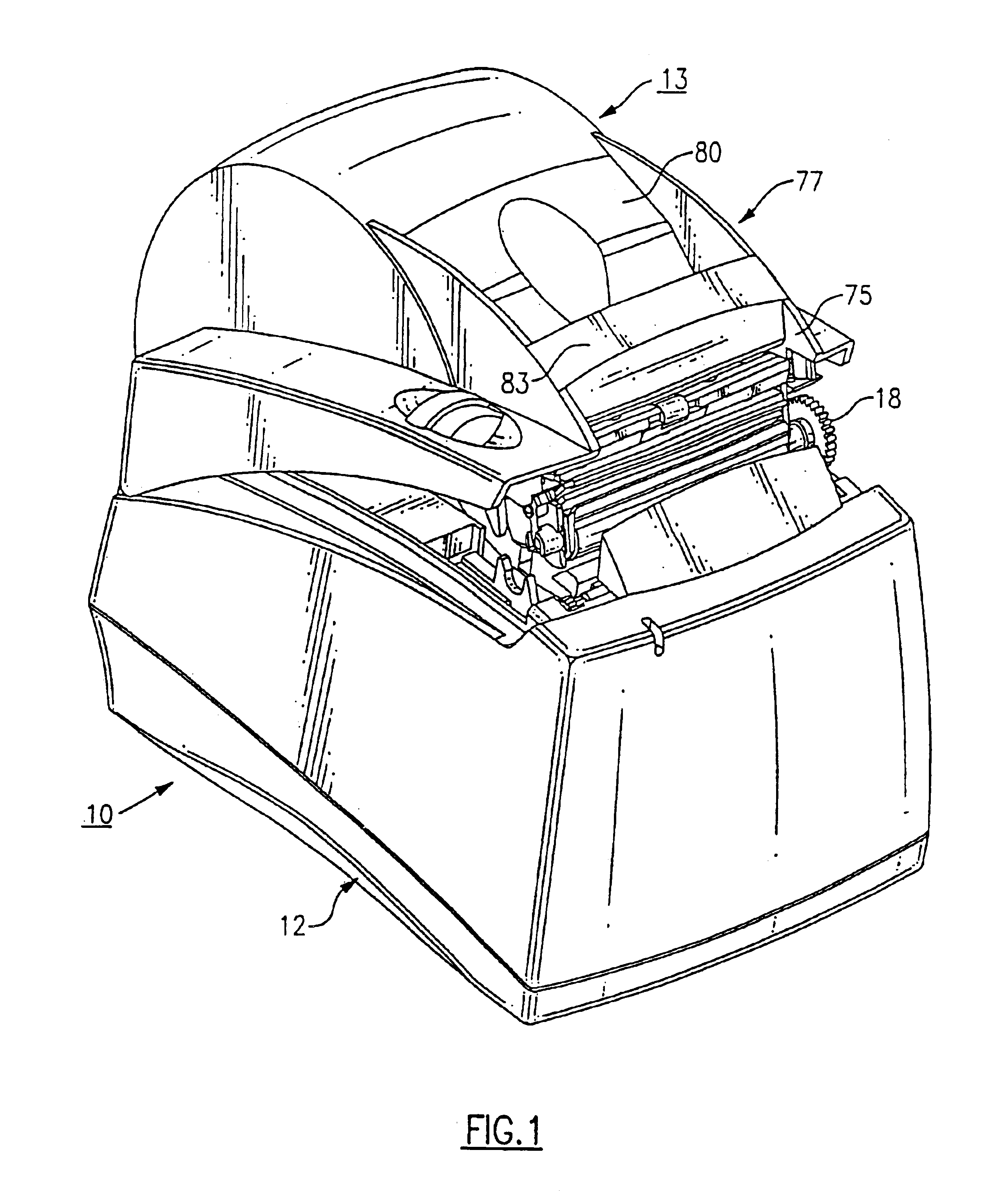 Stacker for a printer