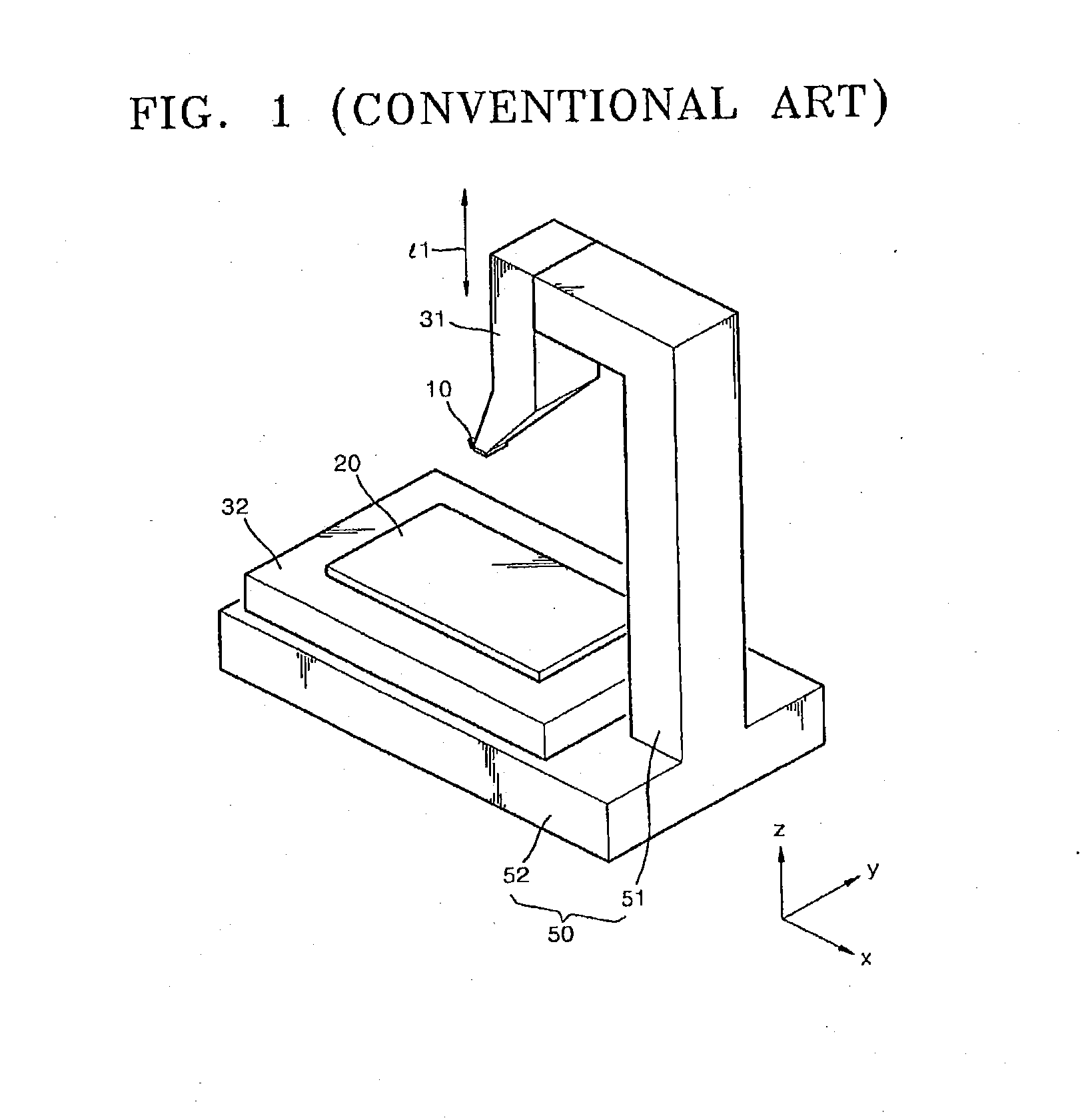 Scanning probe microscope capable of measuring samples having overhang structure