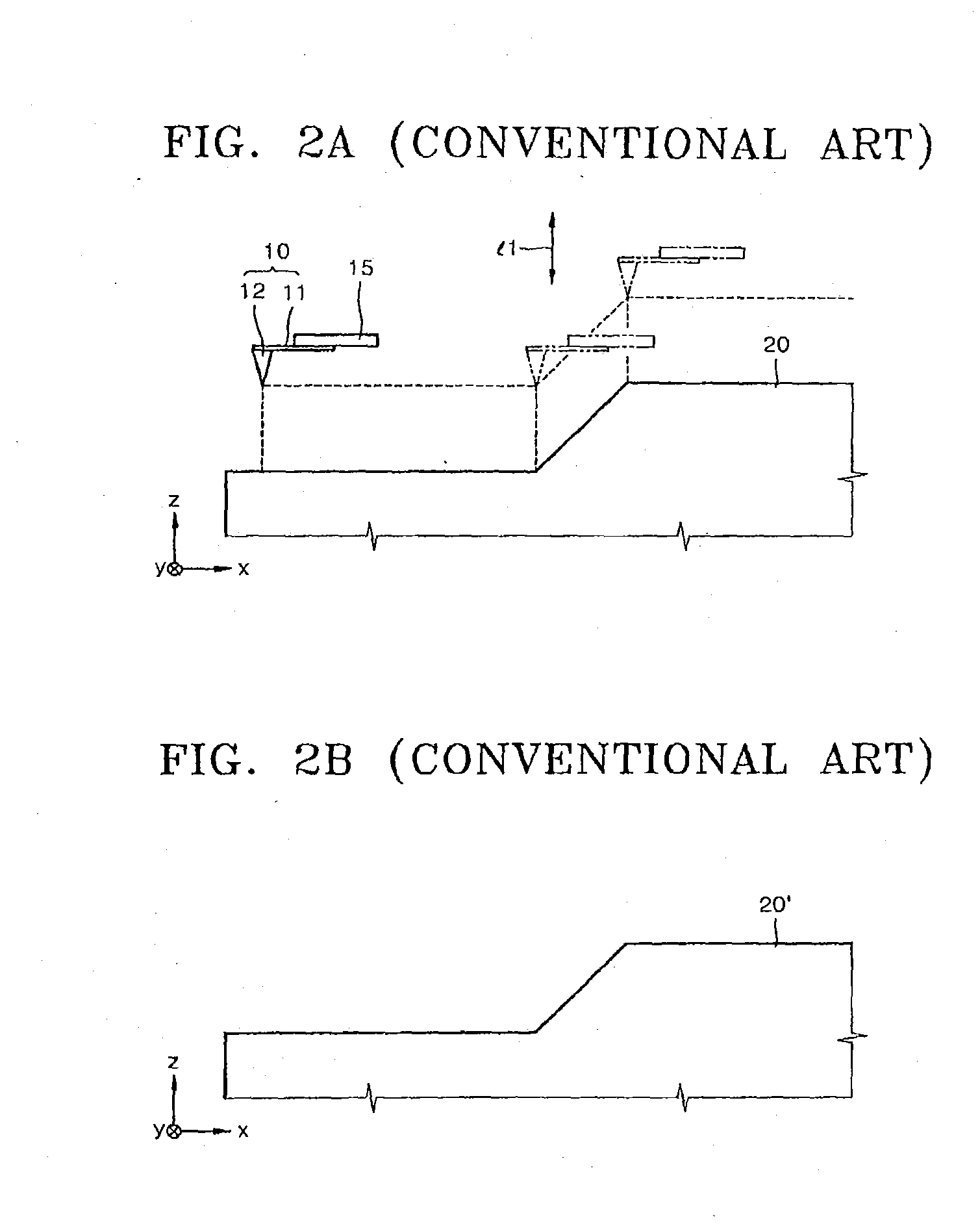 Scanning probe microscope capable of measuring samples having overhang structure