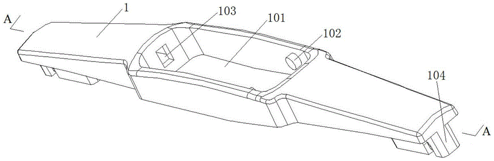 A car rear window wiper