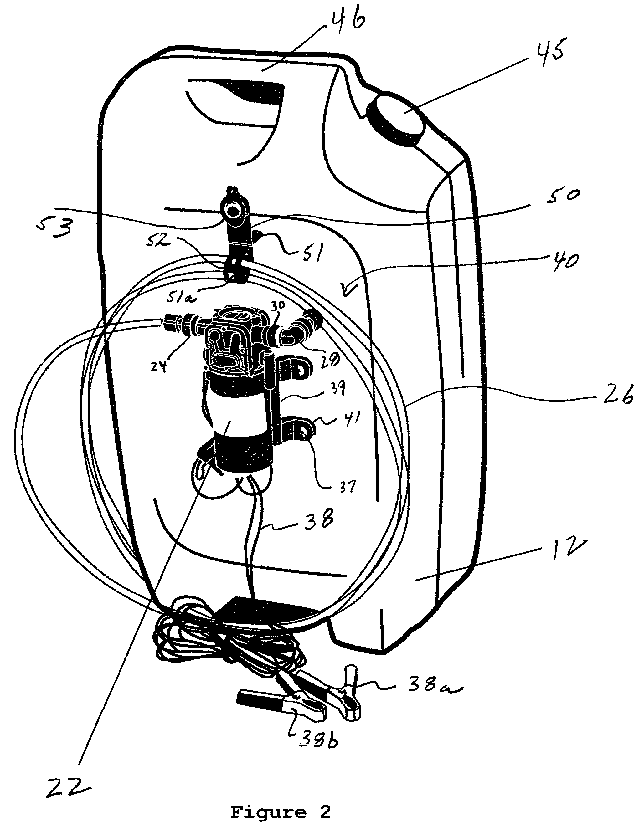 Portable self-contained fluid system