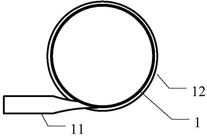 Sulfur deposition inducing and gathering device of gathering and transportation system