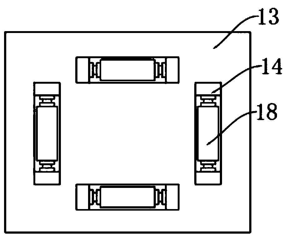 A cloth spreading device for garment making