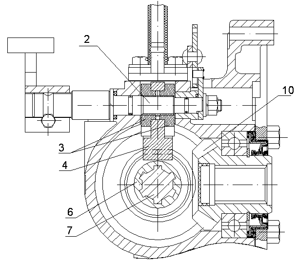 Anti-gear-skipping gear reversing machine