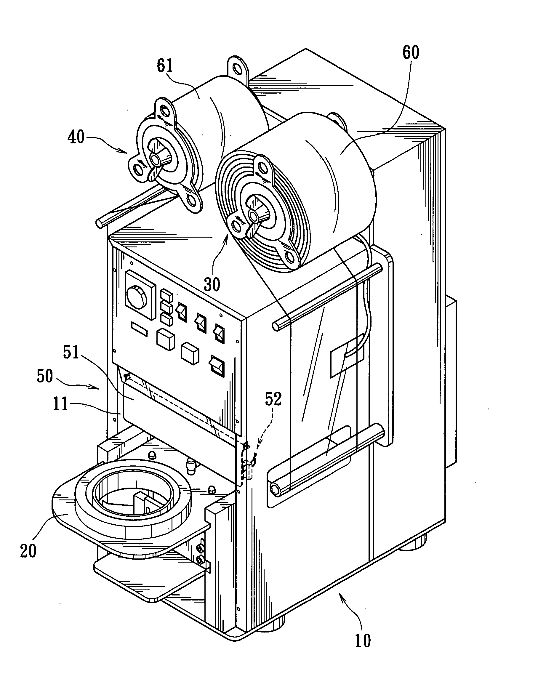 Safety catch device of sealing machine