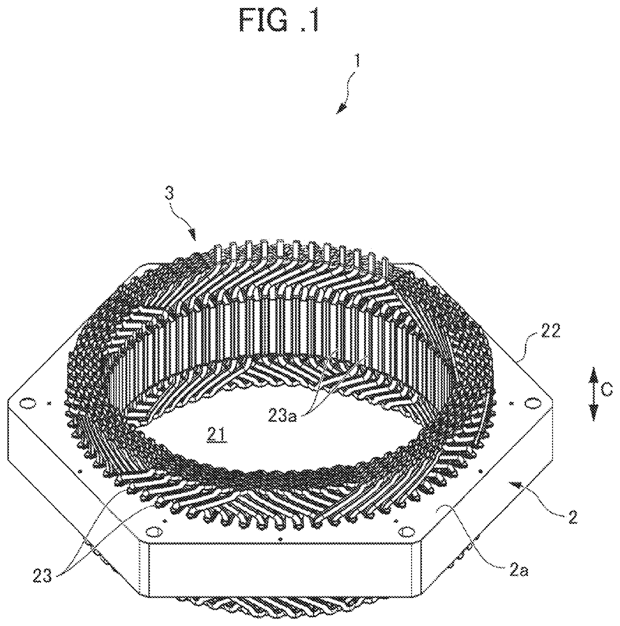 Stator and method of manufacturing stator