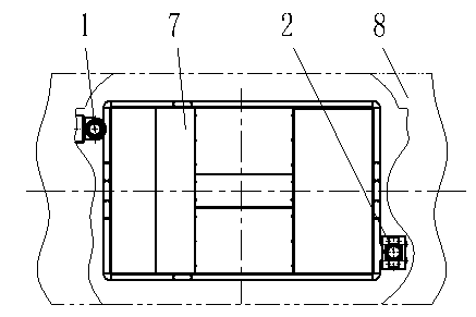 Positioning method and apparatus for power battery of electric car and car body