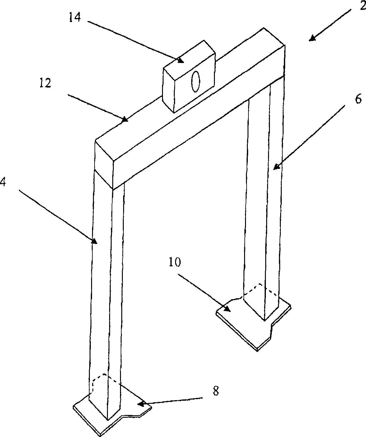 Lifting frame