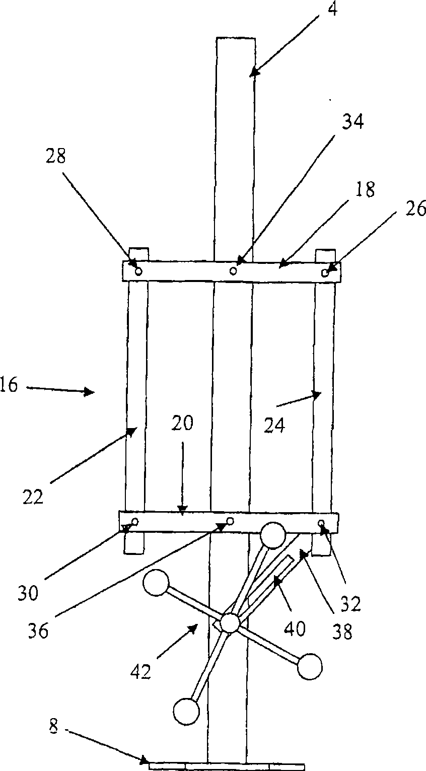 Lifting frame