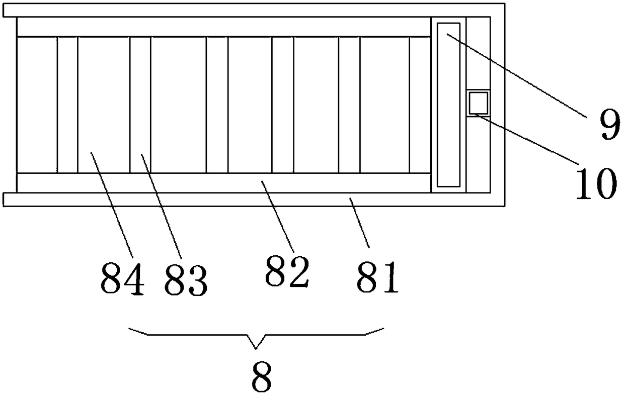 Intelligent medicine fetching and lifting device for pharmacies