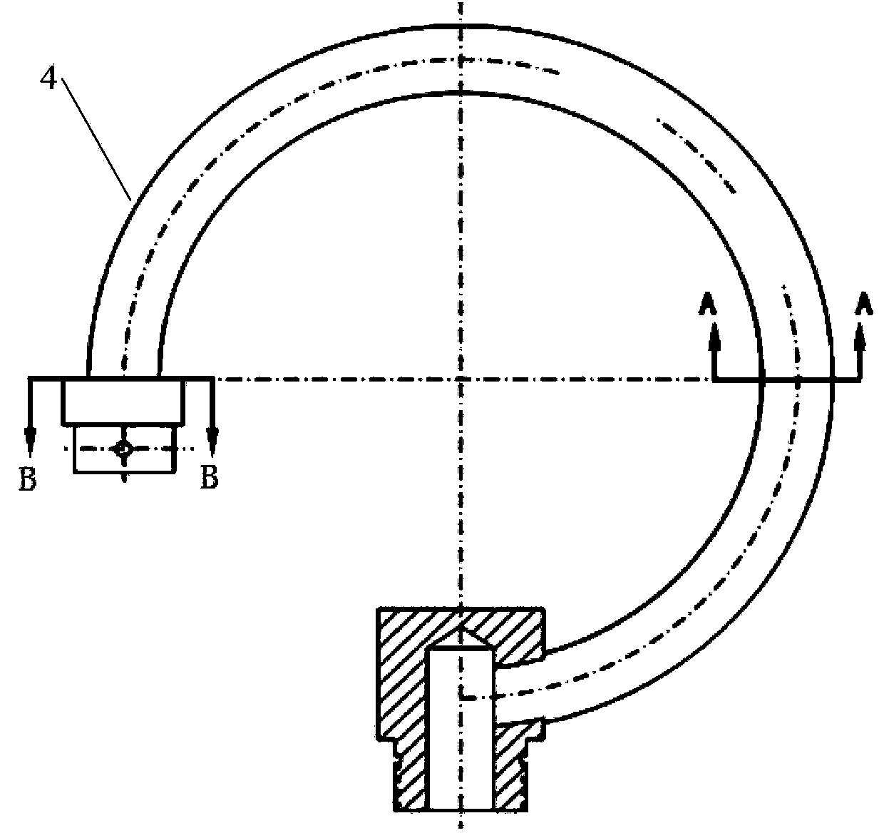 Active control mechanism for broadening lean burn flameout boundary of combustion chamber of heavy duty gas turbine