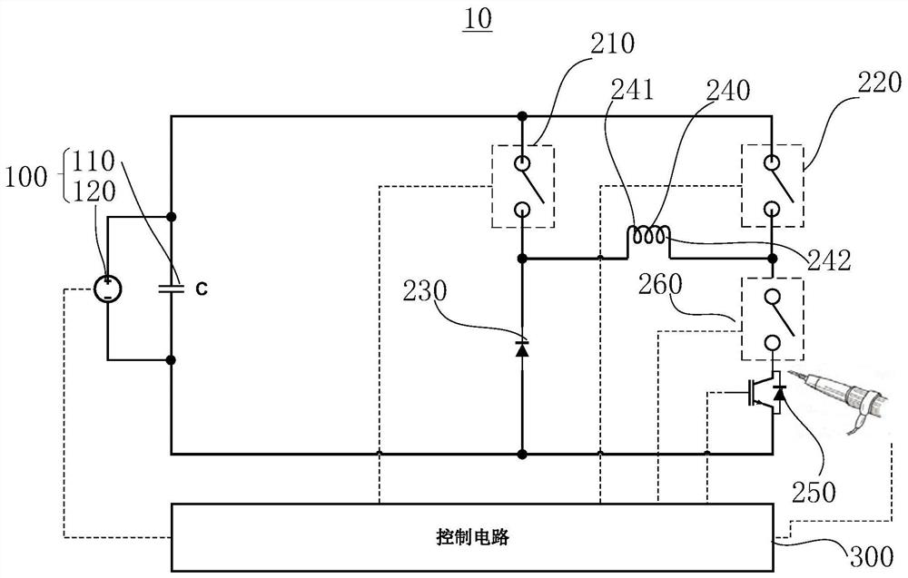 Test circuit, test equipment and test circuit test method