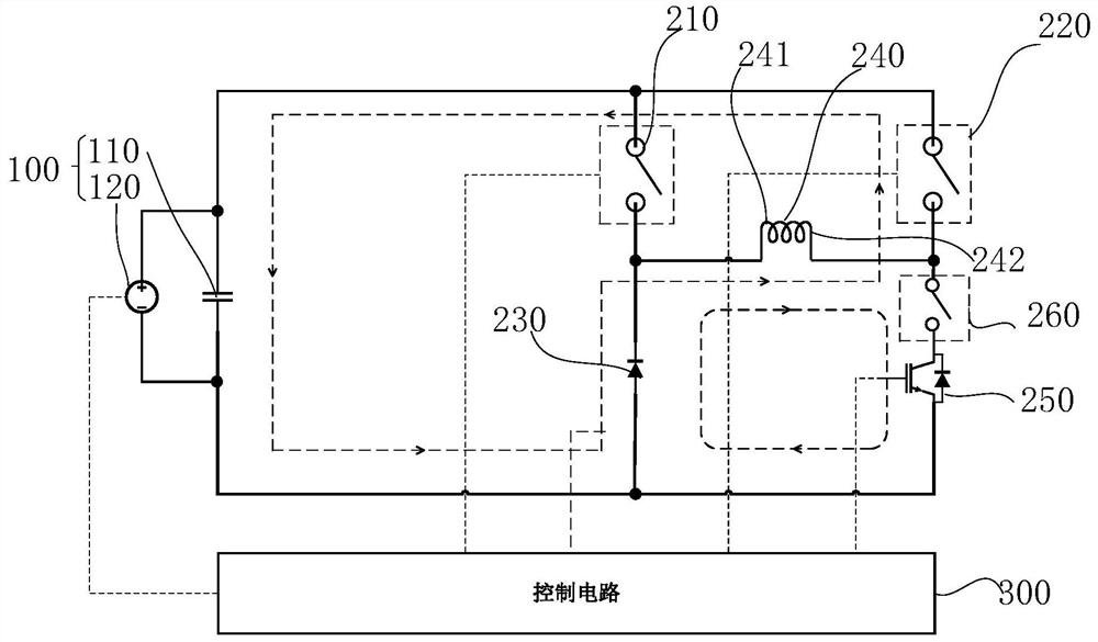 Test circuit, test equipment and test circuit test method