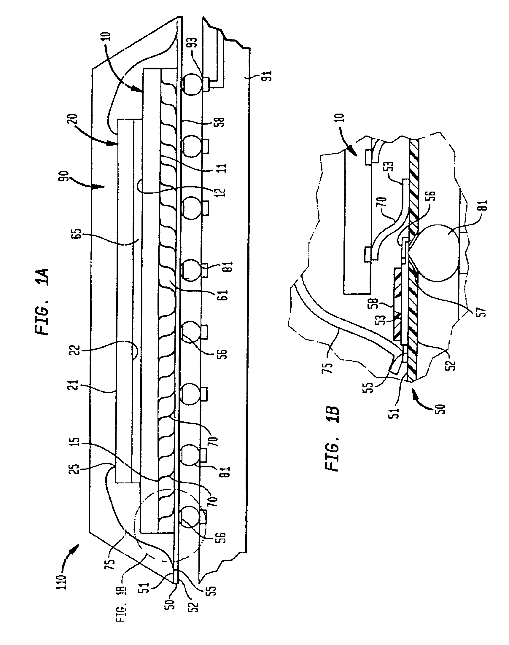 Stacked microelectronic assemblies and methods of making same