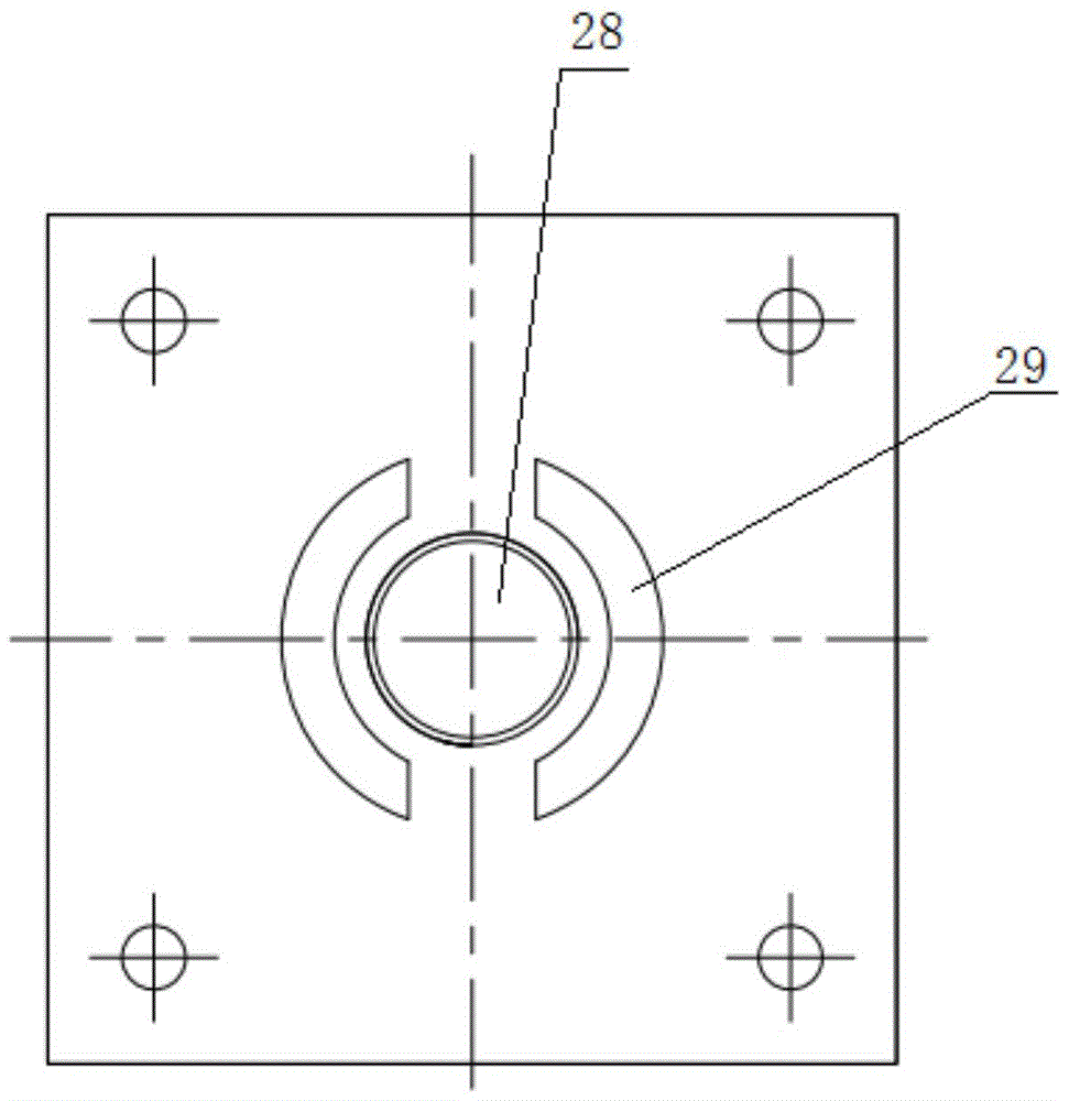 Micro double-acting hydraulic press and forming method