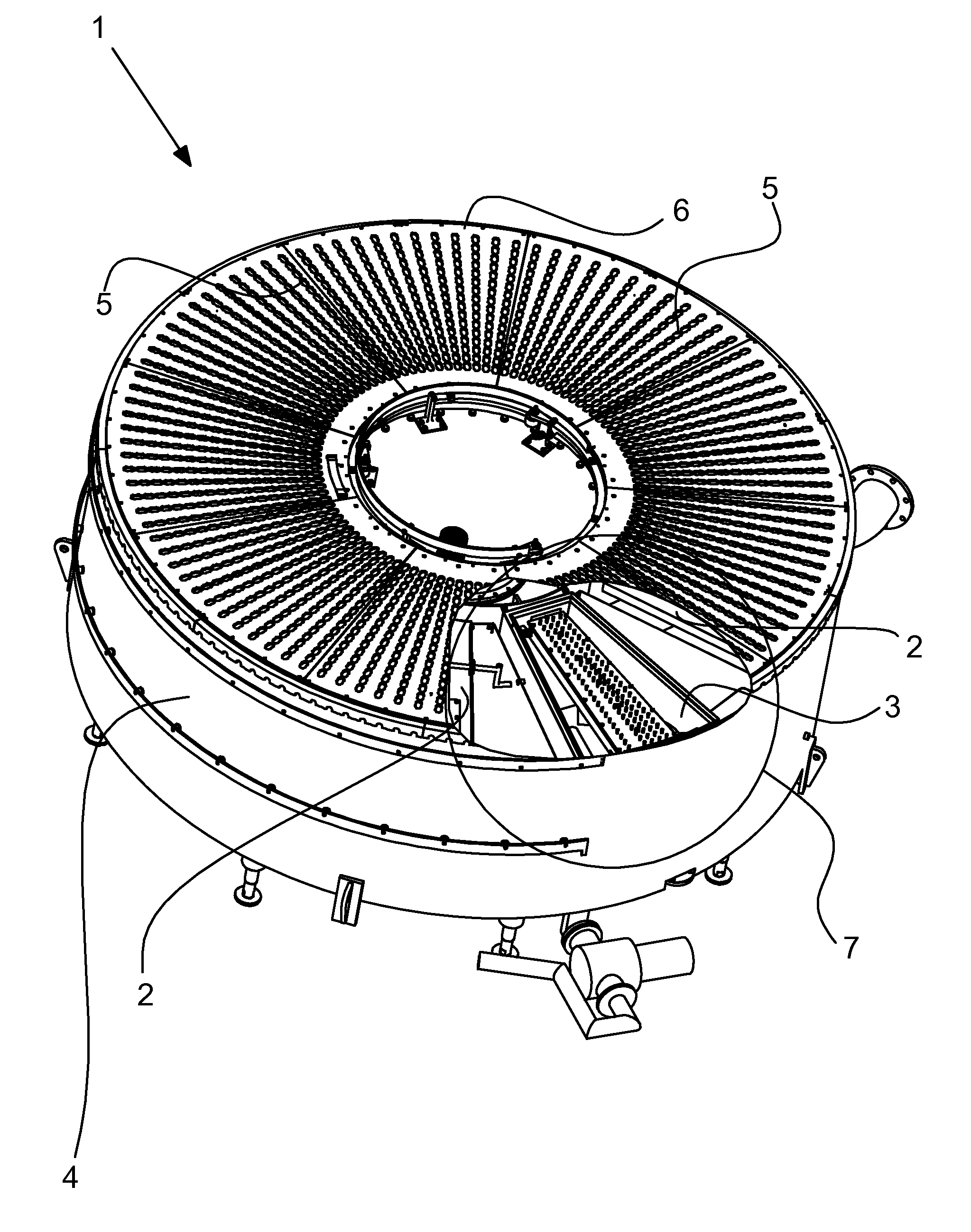 Method for optimization of extraction of frozen moulded products