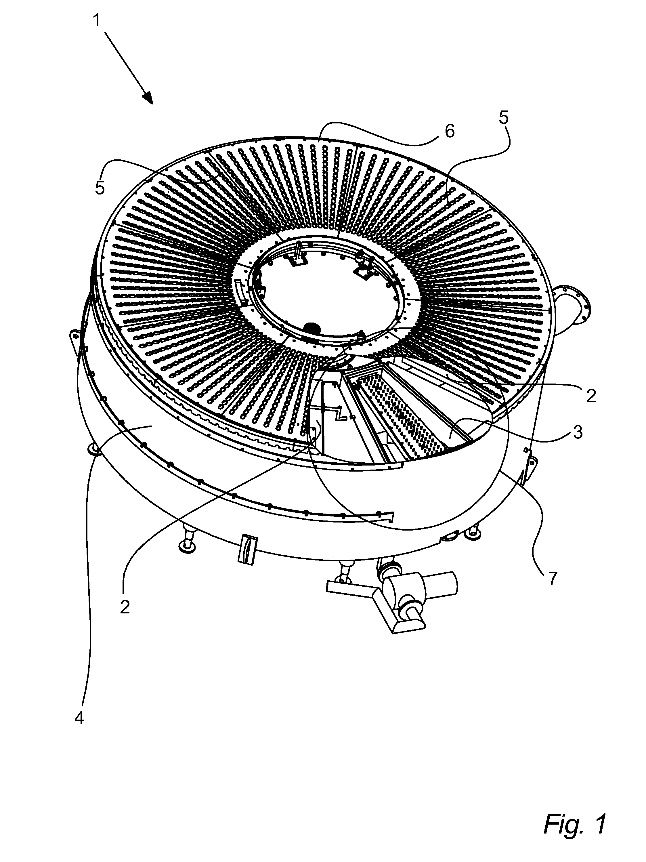 Method for optimization of extraction of frozen moulded products